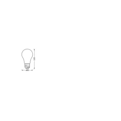 Ledvance Smart+ Matter E27 A60 4.8W 470lm - 827-865 Justerbar Vit | RGBW - Dimbar - Ersättare 40W
