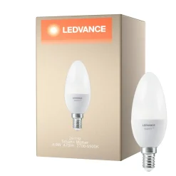 Ledvance Smart+ Matter E14 B40 4.9W 470lm - 827-865 Justerbar Vit | RGBW - Dimbar - Ersättare 40W