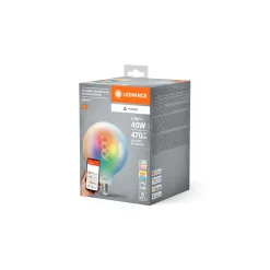 Ledvance Smart+ Matter E27 G125 4.8W 470lm - 827-865 Justerbar Vit | RGBW - Dimbar - Ersättare 40W