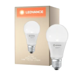 Ledvance Smart+ Wifi E27 A70 14W 1521lm - 827 Extra Varm Vit | Dimbar - Ersättare 100W