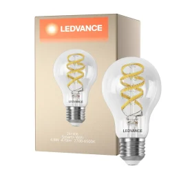 Ledvance Smart+ Wifi E27 A60 4.8W 470lm - 827-865 Justerbar Vit | RGBW - Dimbar - Ersättare 40W