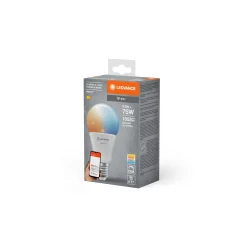 Ledvance Smart+ Wifi E27 A60 9.8W 1055lm - 827-865 Justerbar Vit | Dimbar - Ersättare 75W