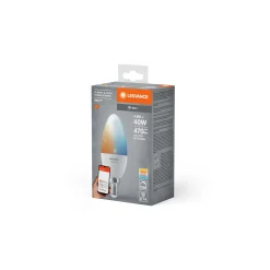 Ledvance Smart+ Wifi E14 B40 4.9W 470lm - 827-865 Justerbar Vit | Dimbar - Ersättare 40W