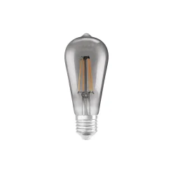 Ledvance Smart+ Wifi E27 Edison Classic Filament Rökig 6W 540lm - 825 Extra Varm Vit | Dimbar - Ersättare 50W