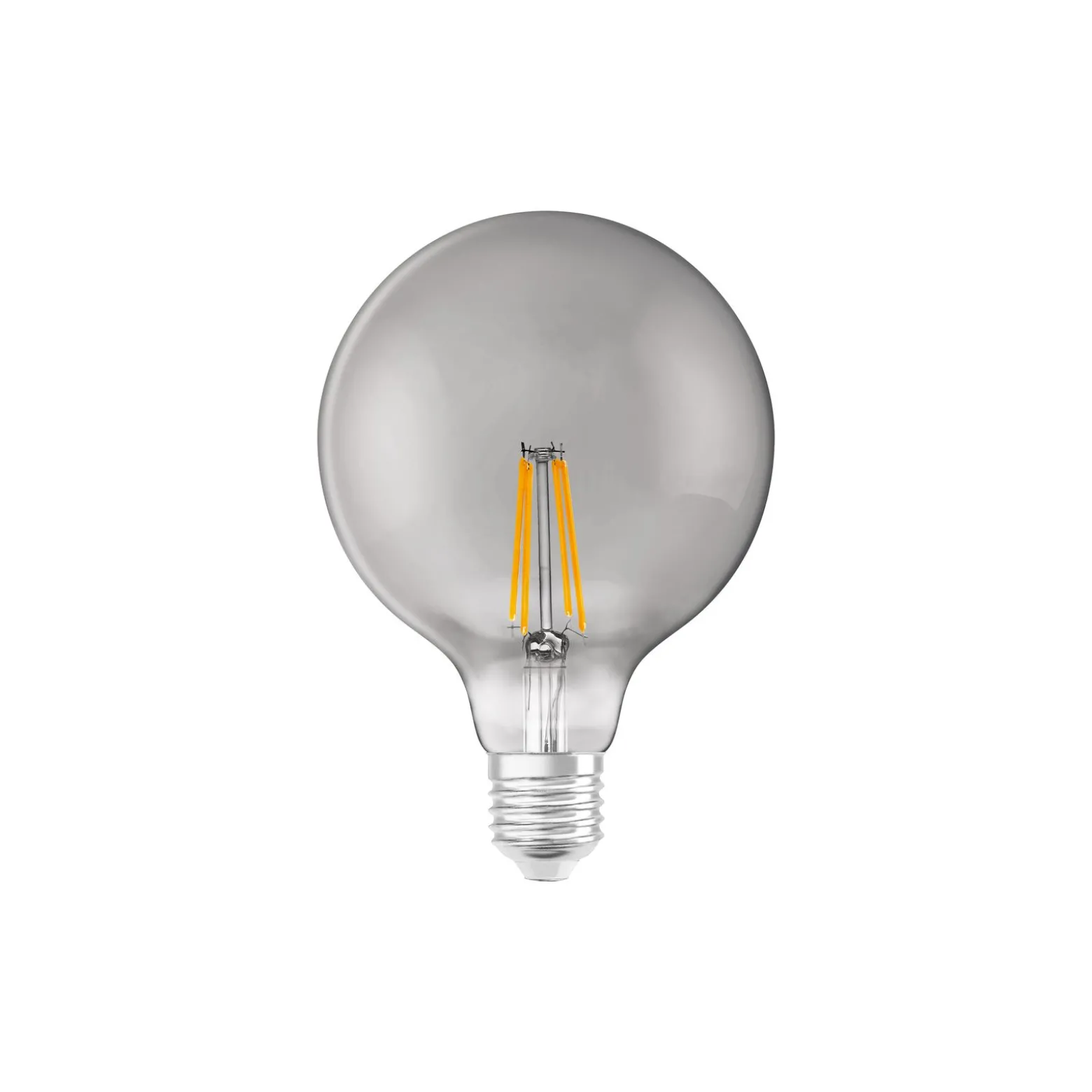Ledvance Smart+ Wifi E27 Globe Classic Filament Rökig 6W 540lm - 825 Extra Varm Vit | Dimbar - Ersättare 50W