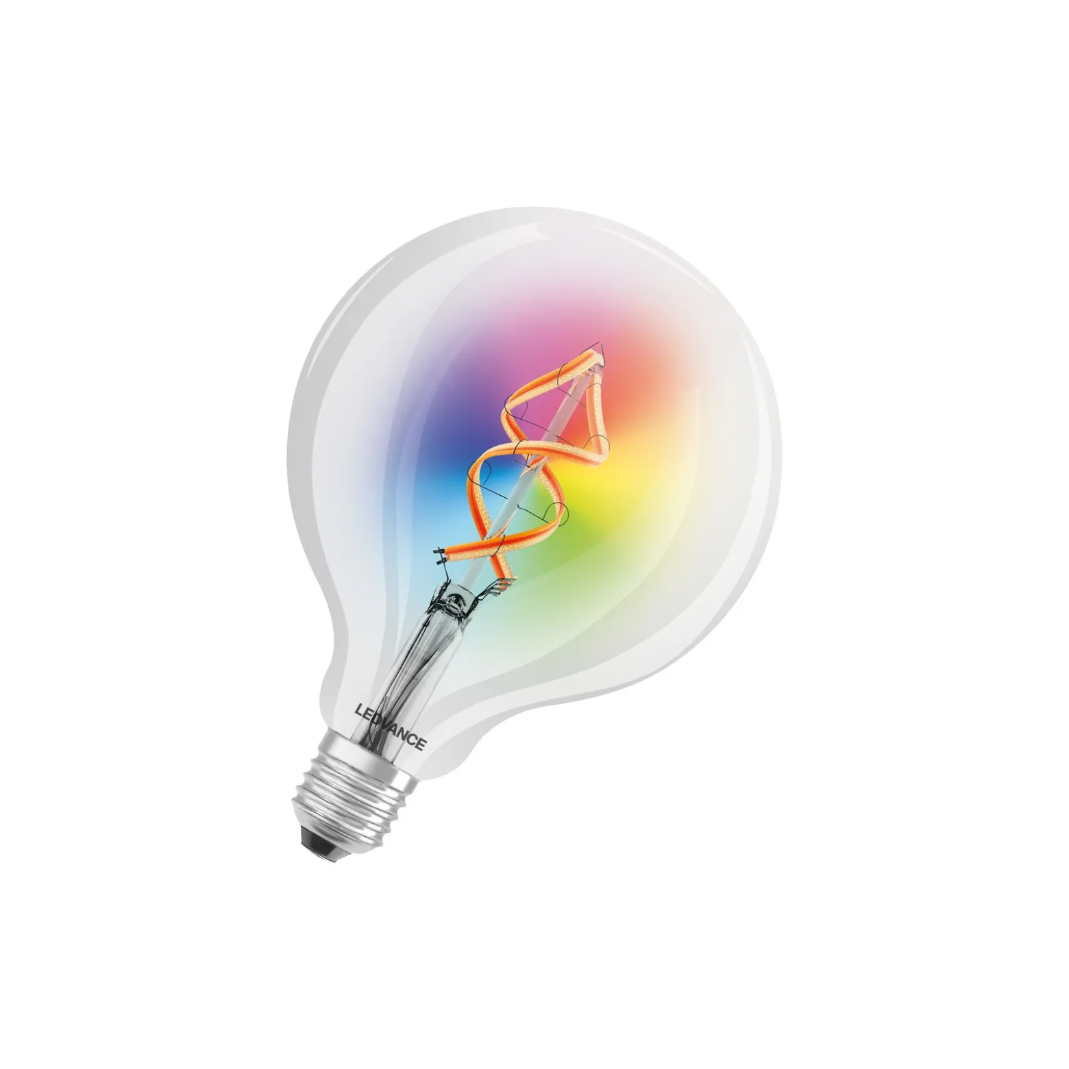 Ledvance Smart+ Wifi E27 Globe Classic Filament 4.5W 300lm - 827 Extra Varm Vit | RGBW - Ersättare 30W