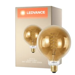 Ledvance Smart+ Wifi E27 G125 8W 600lm - 822-850 Justerbar Vit | Dimbar - Ersättare 60W