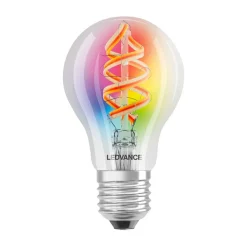 Ledvance Smart+ Wifi E27 Päron Classic Filament 4.5W 300lm - 827 Extra Varm Vit | RGBW - Ersättare 30W