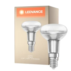 Ledvance Smart+ Wifi E14 Spot 3W 210lm - 827-865 Justerbar Vit | RGBW - Ersättare 25W