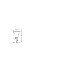 Ledvance Smart+ Wifi E14 Spot 3W 210lm - 827-865 Justerbar Vit | RGBW - Ersättare 25W