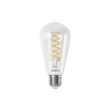 Ledvance Smart+ Wifi E27 ST64 8W 806lm - 827-865 Justerbar Vit | Dimbar - Ersättare 60W