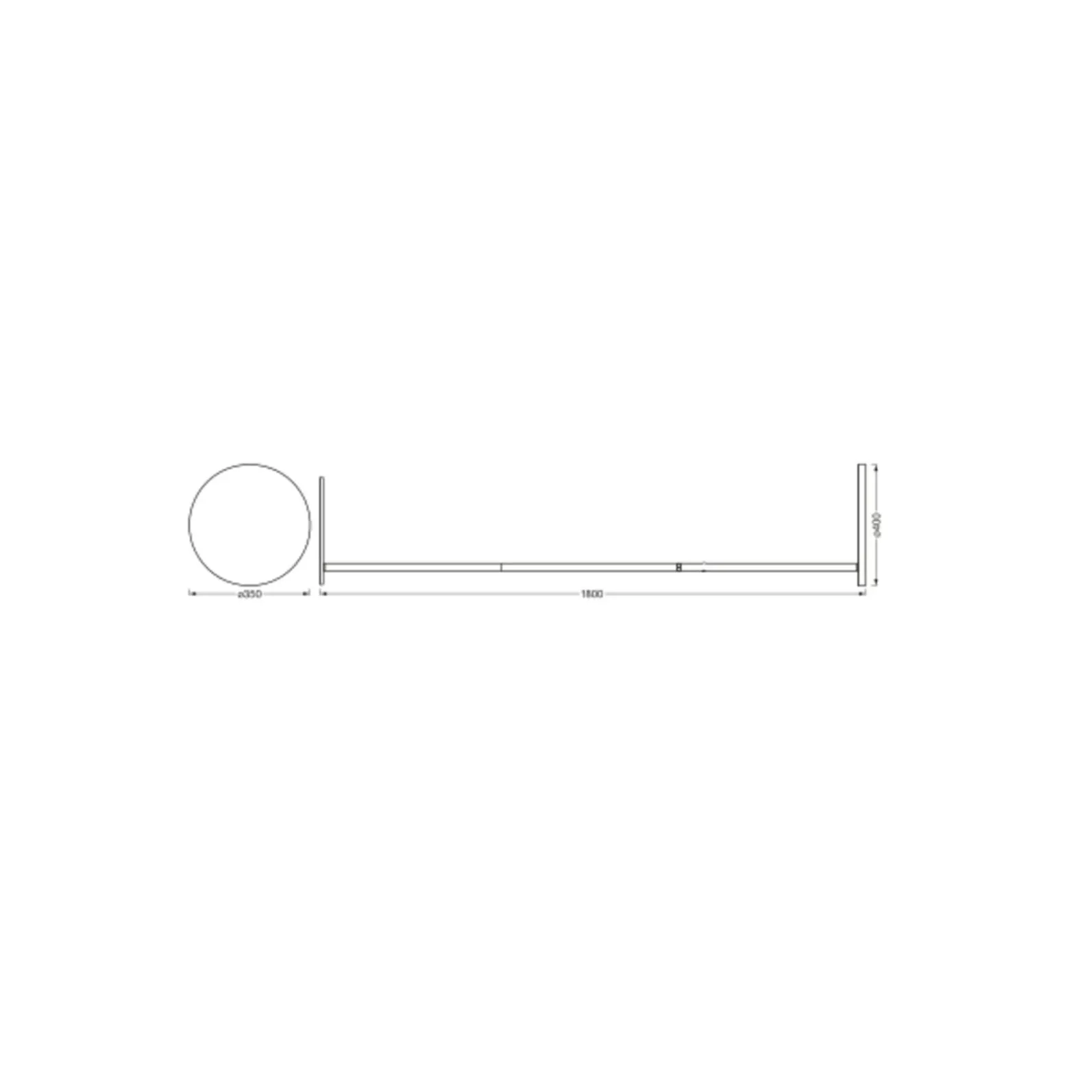 Ledvance Smart+ WiFi Golvlampa Sun@Home Vit 36W 2000lm - 822-850 Justerbar Vit