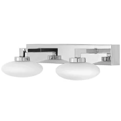 Ledvance Smart+ Wifi LED Vägglampa Badrumsbelysning Silver 12W 800lm - 830-865 Justerbar Vit | IP44