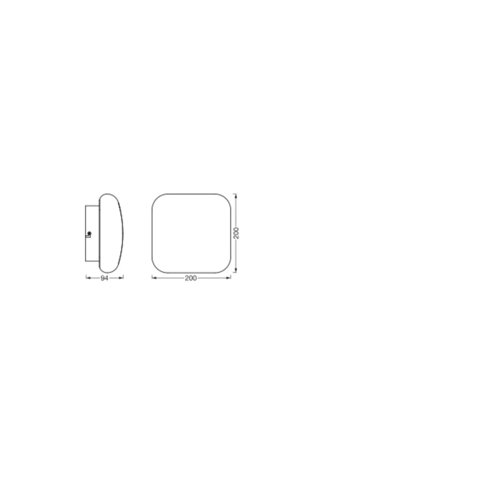 Ledvance Smart+ Wifi LED Vägglampa Badrumsbelysning Vit 12W 900lm - 830-865 Justerbar Vit | IP44