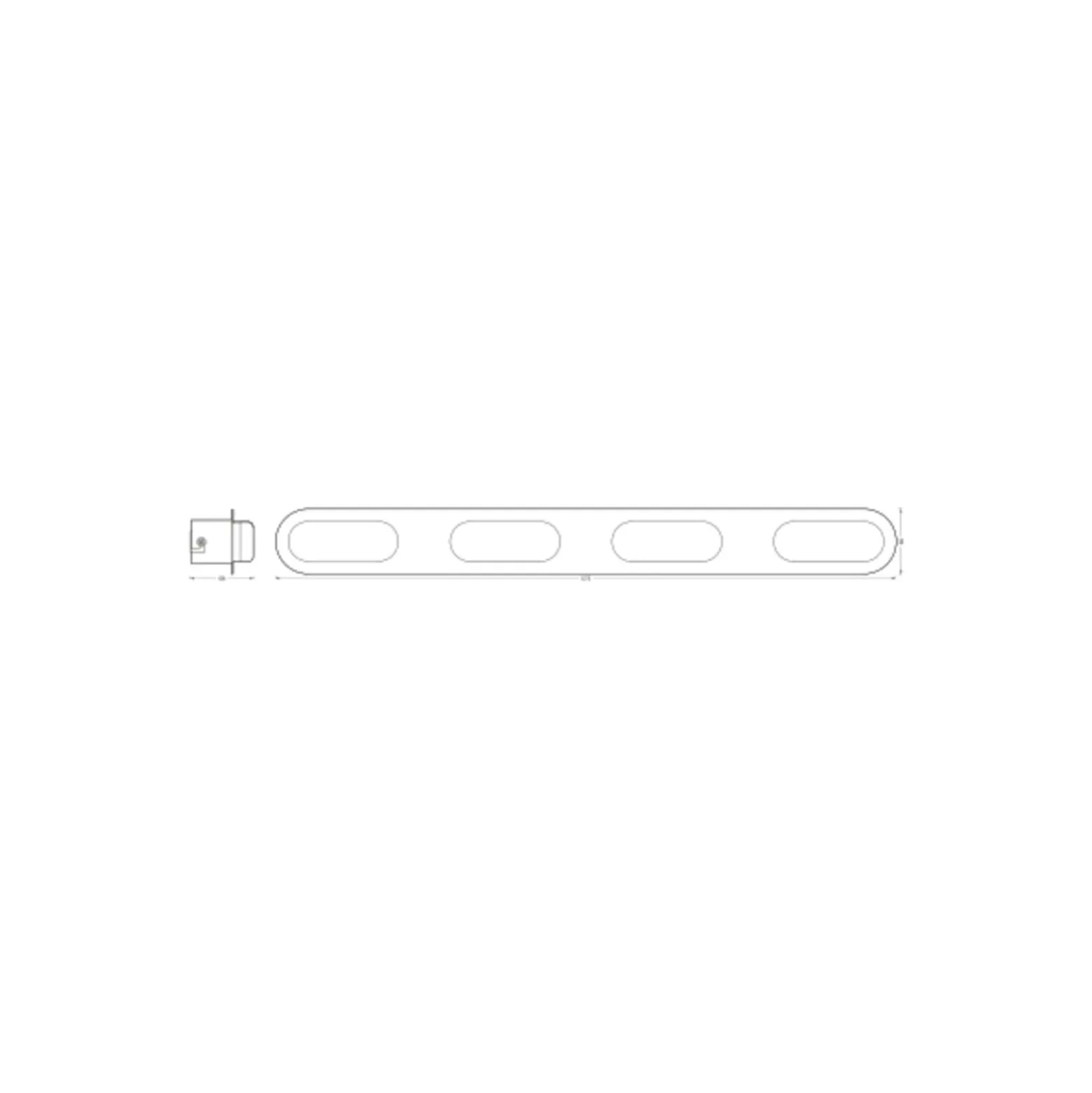 Ledvance Smart+ Wifi LED Vägglampa Badrumsbelysning Silver 27W 2200lm - 830-865 Justerbar Vit | IP44