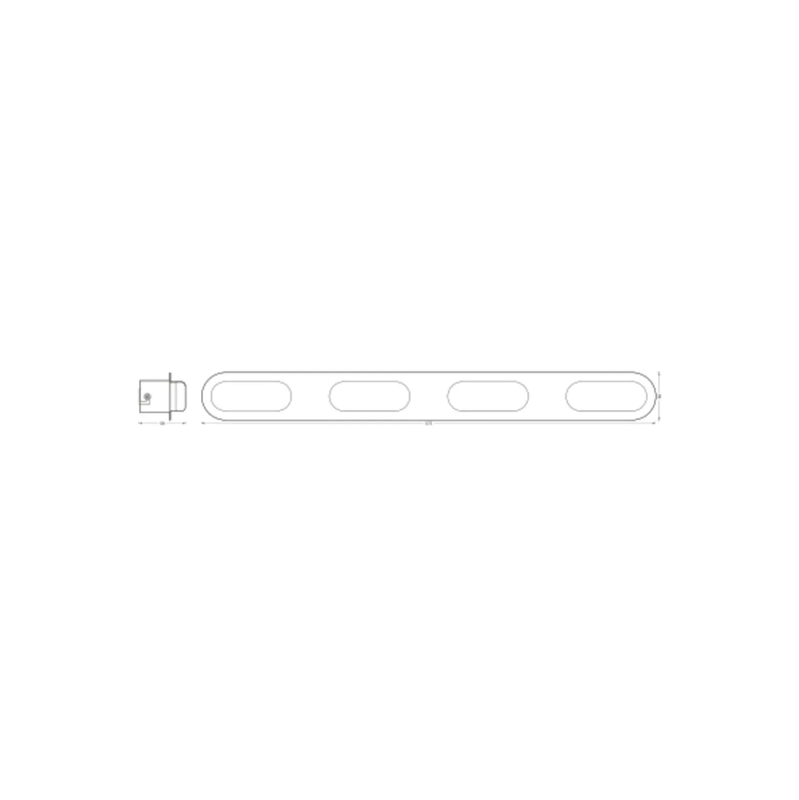 Ledvance Smart+ Wifi LED Vägglampa Badrumsbelysning Silver 27W 2200lm - 830-865 Justerbar Vit | IP44