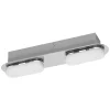 Ledvance Smart+ Wifi LED Vägglampa Badrumsbelysning Silver 15W 1100lm - 830-865 Justerbar Vit | IP44