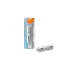 Ledvance Smart+ Wifi LED Vägglampa Badrumsbelysning Silver 15W 1100lm - 830-865 Justerbar Vit | IP44
