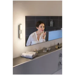 Ledvance Smart+ Wifi LED Vägglampa Badrumsbelysning Vit 17W 800lm - 830-865 Justerbar Vit | IP44