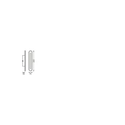 Ledvance Smart+ Wifi LED Vägglampa Badrumsbelysning Svart 13W 350lm - 830-865 Justerbar Vit | IP44