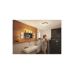 Ledvance Smart+ Wifi LED Vägglampa Utomhus Silver 21W 1100lm - 830-865 Justerbar Vit | IP44