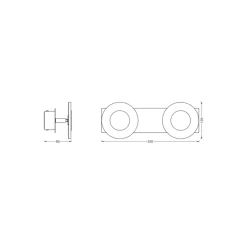 Ledvance Smart+ Wifi LED Vägglampa Utomhus Silver 15W 800lm - 830-865 Justerbar Vit | IP44