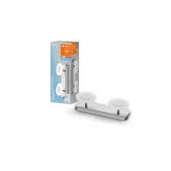 Ledvance Smart+ Wifi LED Vägglampa Utomhus Silver 15W 800lm - 830-865 Justerbar Vit | IP44