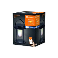 Ledvance Smart+ Wifi Solar Bord Lykta Flerfärgad Svart 3W 200lm - 830 Varm Vit | RGBW
