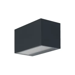 Ledvance Smart+ WiFi Vägglampa Brick Mörk Grå Utomhus 14W 600lm - 830 | RGBW