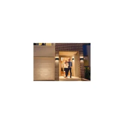 Ledvance Smart+ WiFi Vägglampa Brick Mörk Grå Utomhus 14W 600lm - 830 | RGBW