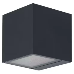 Ledvance Smart+ WiFi Vägglampa Brick Mörk Grå Utomhus 14W 550lm - 830 | RGBW