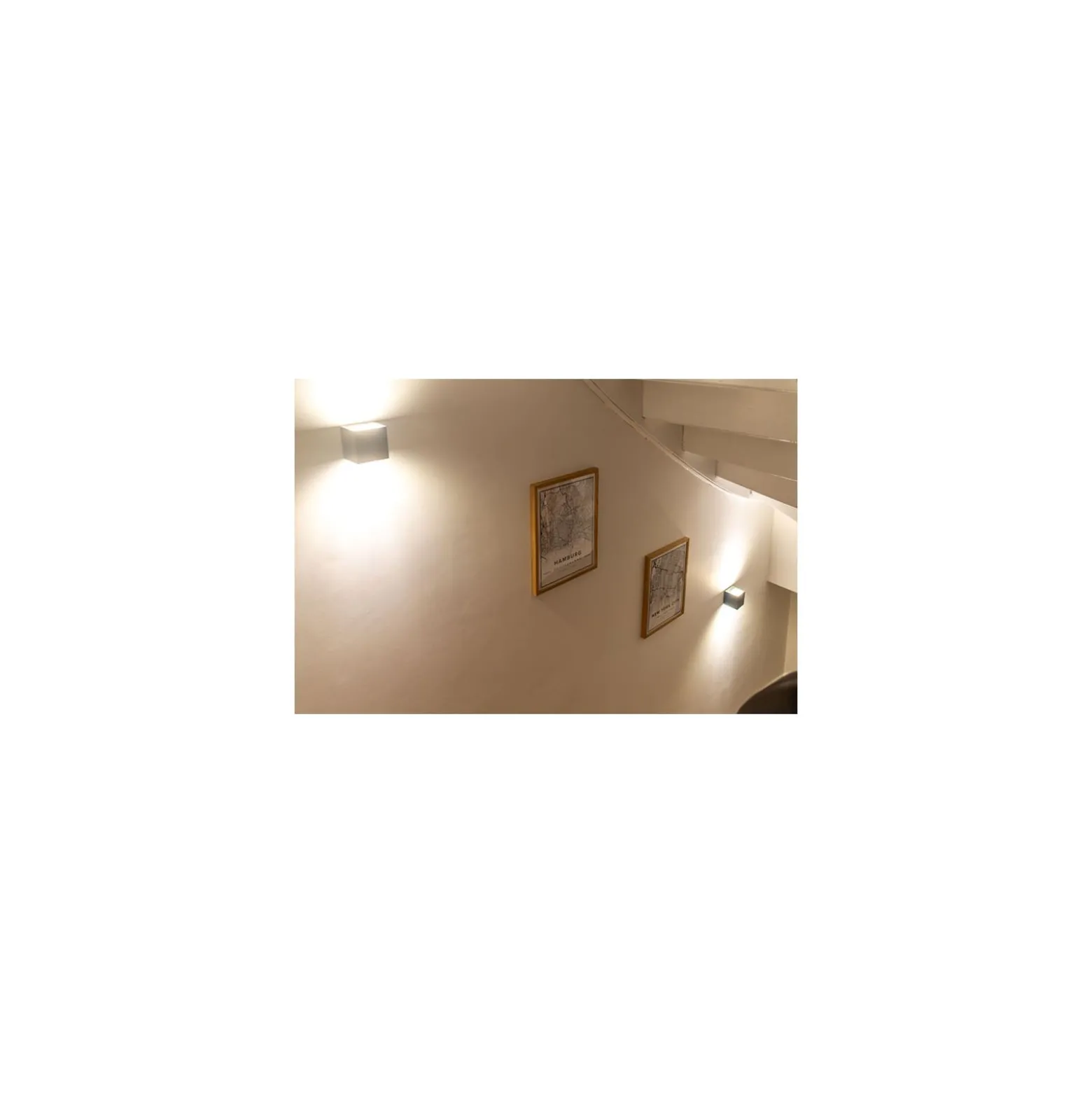 Ledvance Smart+ WiFi Vägglampa Brick Mörk Grå Utomhus 14W 550lm - 830 | RGBW