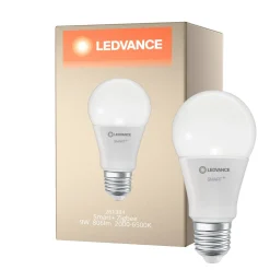 Ledvance Smart+ Zigbee E27 A60 9W 806lm - 820-865 Justerbar Vit | RGBW - Dimbar - Ersättare 60W