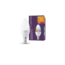 Ledvance Smart+ Zigbee E14 B40 4.9W 470lm - 827-865 Justerbar Vit | Dimbar - Ersättare 40W