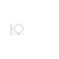 Ledvance Smart+ Zigbee LED Downlight 12W 900lm 180D - 830-865 Justerbar Vit | 200mm - Zigbee Dimbar