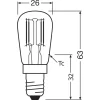 Ledvance Special LED E14 Rör one-handed Filament Klar 2.8W 250lm - 827 Extra Varm Vit | Ersättare 25W