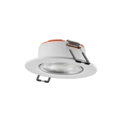 Ledvance Spot Combo Fire Rated FIX Vit 5W 560lm 60D - 840 Kallvit | Utskärning 70 - IP65 - Dimbar