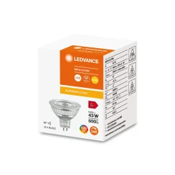 Ledvance Superior LED Spot Reflektor GU5.3 MR16 6.6W 500lm 36D - 927 Extra Varm Vit | Bästa färgåtergivning - Dimbar - Ersättare 43W