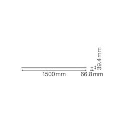 Ledvance TruSys Performance Rail system 50W 8000lm - 840 Kallvit | Smal Spridningsgrad - Dali Dimbar
