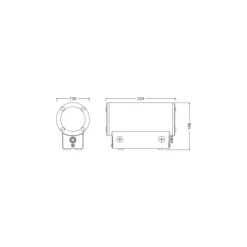 Ledvance Vägglampa Urban Vario Aluminium Svart Up & Down 29W 2600lm - 822-827 CCT | IP65