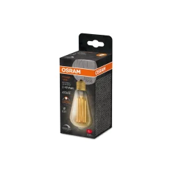 Ledvance Vintage 1906 LED E27 Edison Guld 5.8W 470lm - 822 Extra Varm Vit | Dimbar - Ersättare 40W