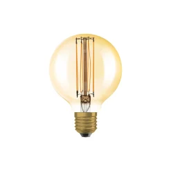 Ledvance Vintage 1906 LED E27 Globe Guld 5.8W 470lm - 822 Extra Varm Vit | Dimbar - Ersättare 40W