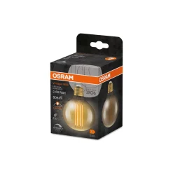 Ledvance Vintage 1906 LED E27 Globe Guld 8.8W 806lm - 822 Extra Varm Vit | Dimbar - Ersättare 60W