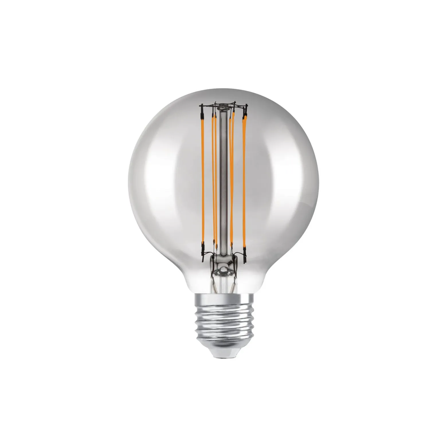 Ledvance Vintage 1906 LED E27 Globe Smoke 11W 500lm - 818 Extra Varm Vit | Dimbar - Ersättare 42W