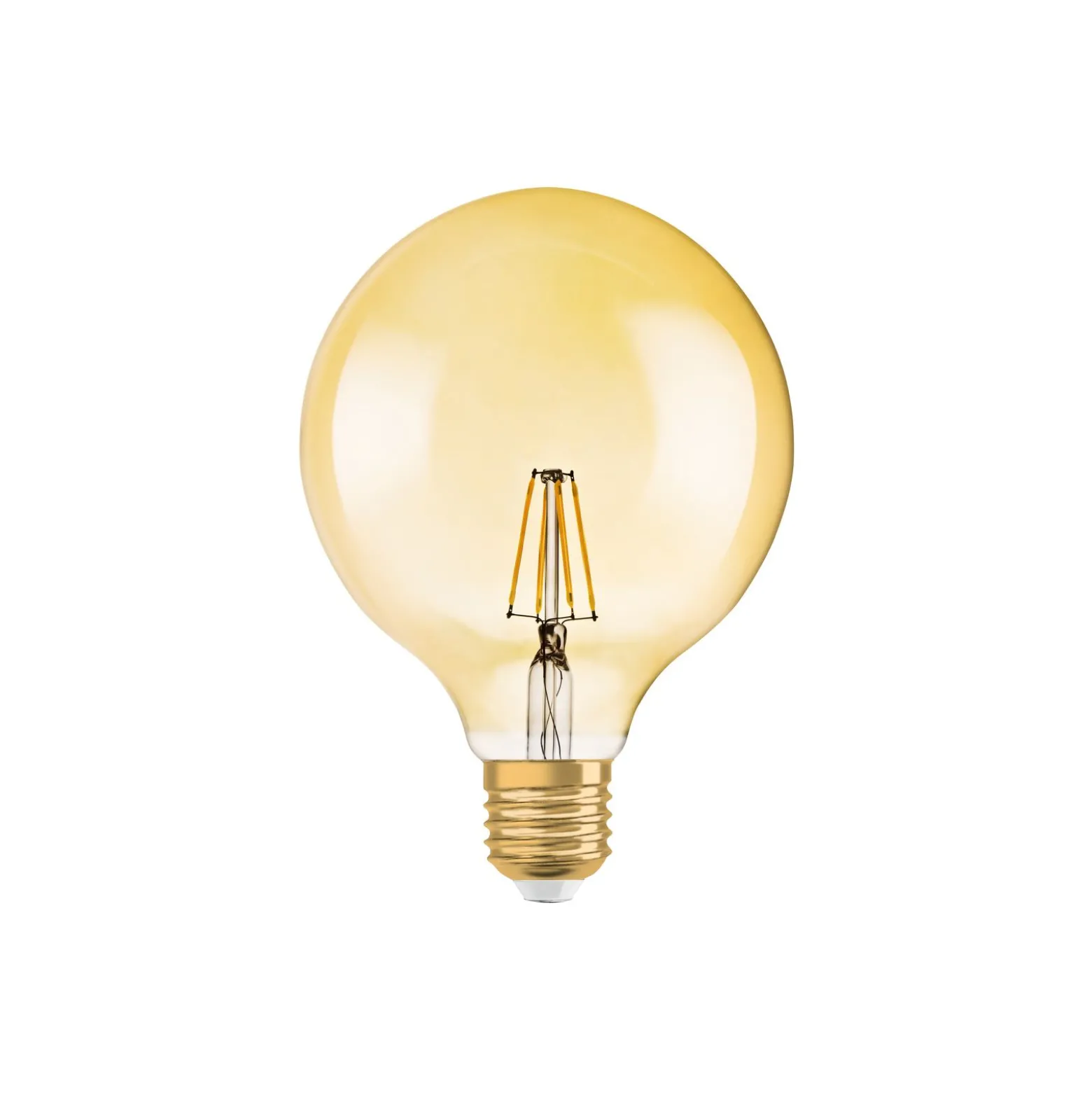 Ledvance Vintage 1906 LED E27 Guld 4W 410lm - 824 Extra Varm Vit | Ersättare 40W