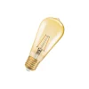 Ledvance Vintage 1906 LED E27 Päron Guld 2.5W 220lm - 824 Extra Varm Vit | Ersättare 22W