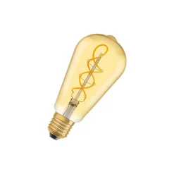 Ledvance Vintage 1906 LED E27 Päron Guld 4W 300lm - 820 Extra Varm Vit | Ersättare 25W