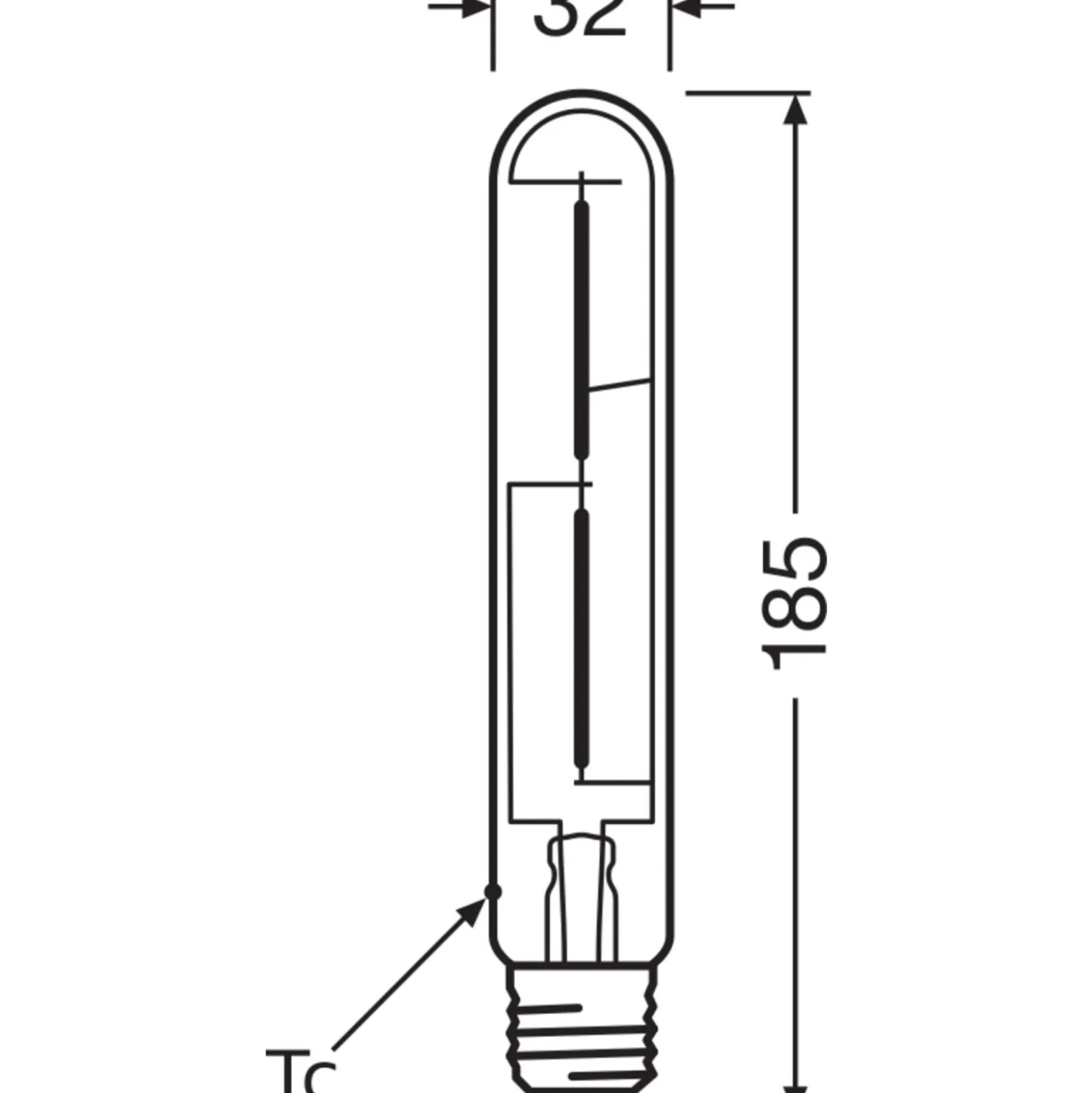 Ledvance Vintage 1906 LED E27 Rör Guld 4W 400lm - 820 Extra Varm Vit | Ersättare 35W