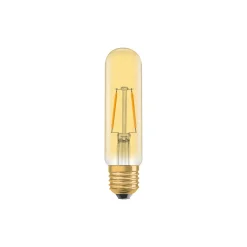 Ledvance Vintage 1906 LED E27 Rör Guld 2.5W 200lm - 820 Extra Varm Vit | Ersättare 20W