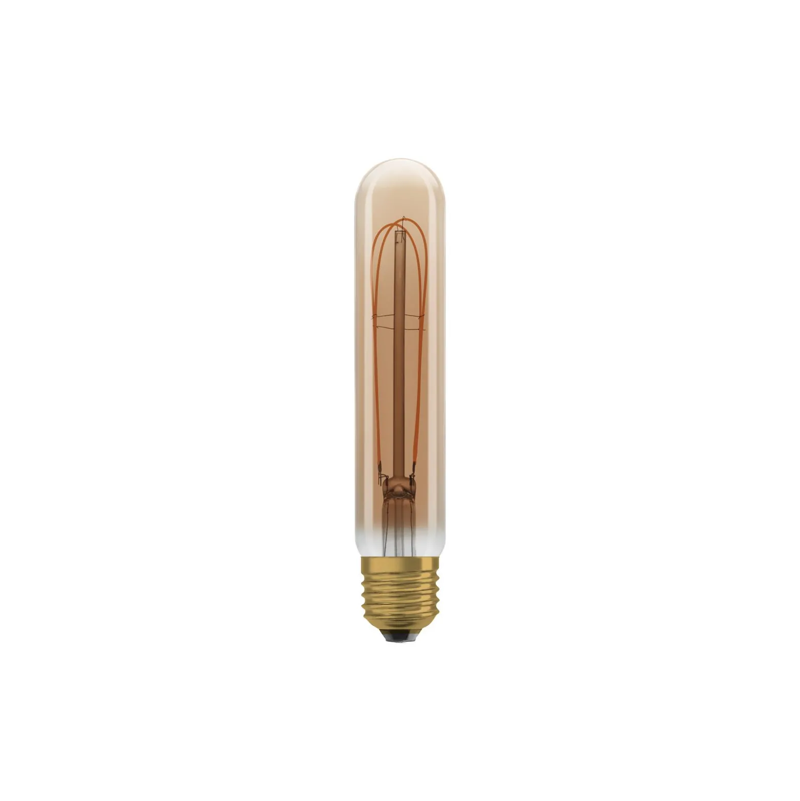 Ledvance Vintage 1906 LED E27 Rör Guld 4.8W 470lm - 822 Extra Varm Vit | Dimbar - Ersättare 40W